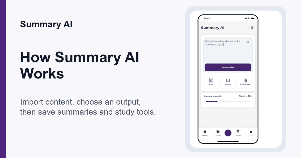 How Text Summary Works – Kreativity Apps
